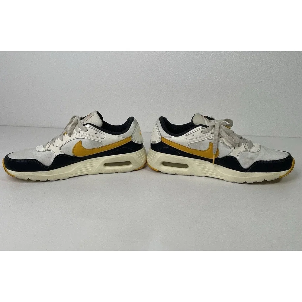 Nike Air Max Sail University Sneakers Men's Size 9.5 FQ0205-133 Gold & Blue